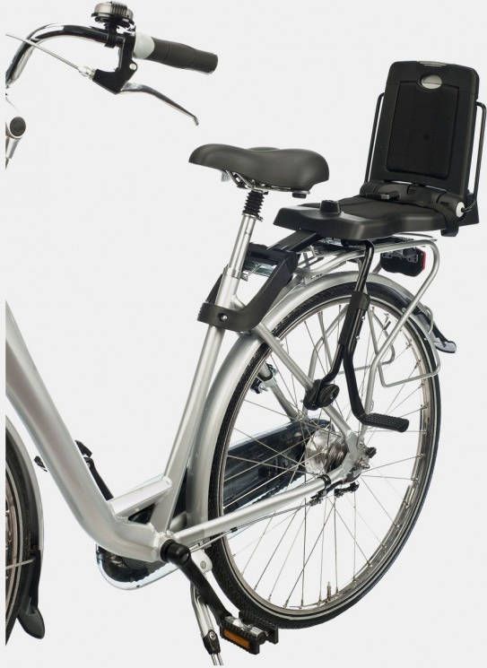 Bobike Urban Black junior achter fiets stoeltje - Fietsonderdelen-winkel.nl