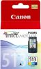 Canon inktcartridge CL 513, 349 pagina&apos, s, OEM 2971B001, 3 kleuren online kopen