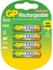 GP ReCyko+ oplaadbare AAA batterijen 950 mAh 4 st 120100AAAHCC4 online kopen