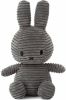 Nijntje Miffy Sitting Corduroy Grey knuffel 33 cm online kopen