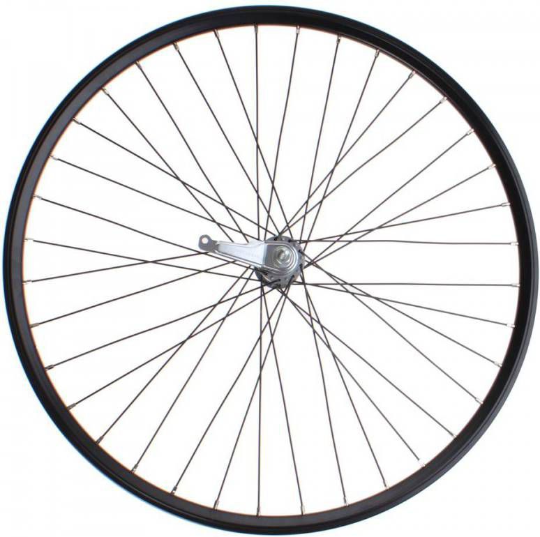 Rodi achterwiel 28 inch 36G terugtraprem aluminium zwart -  Fietsonderdelen-winkel.nl