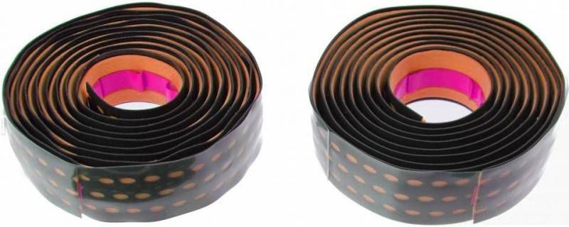 Roto stuurlint 200 cm zwart/oranje 2 stuks online kopen