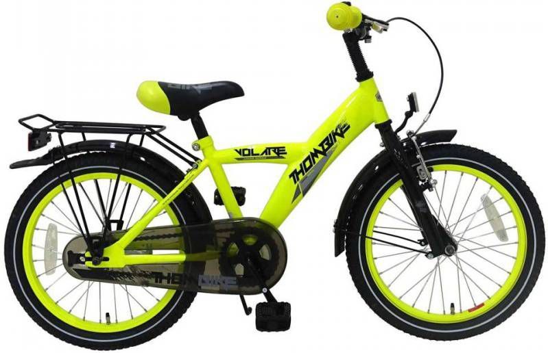 Volare Thombike 18 Inch 28 cm Jongens Terugtraprem Geel -  Fietsonderdelen-winkel.nl