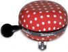 Basil Big Bell Polkadot Ding Dong 80mm Rood Wit online kopen