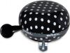 Basil Big Bell Polkadot Ding Dong 80mm Zwart Wit online kopen