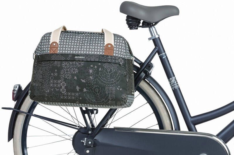 Basil fietstas bohème carry all 18 liter Zwart online kopen