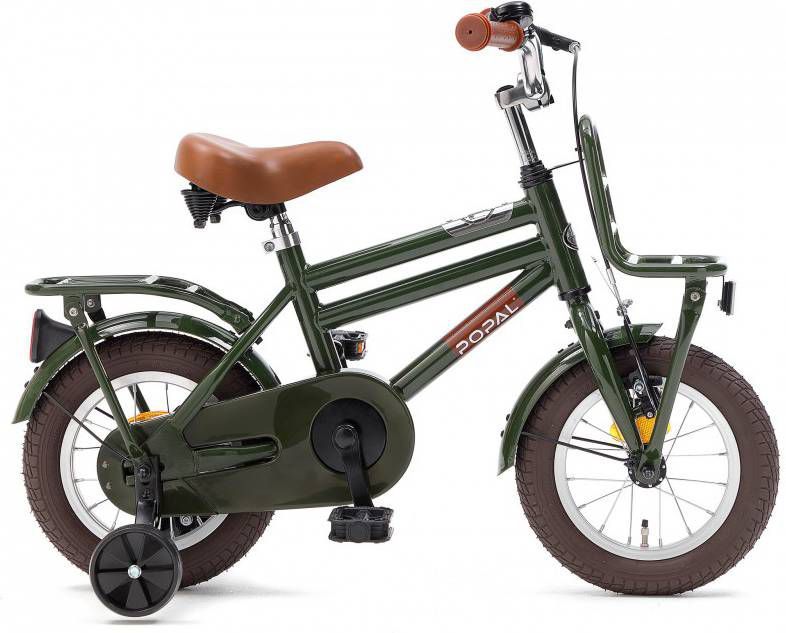 Popal Cooper 12 Inch 20 cm Jongens Terugtraprem Groen -  Fietsonderdelen-winkel.nl