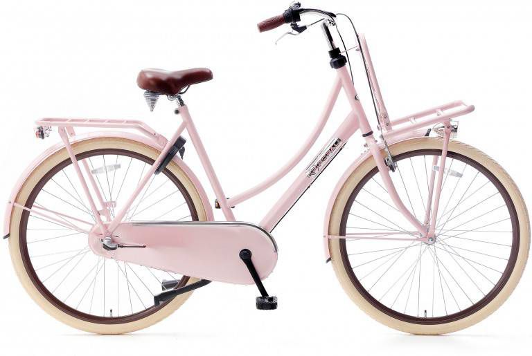 Popal Transportfiets Daily Dutch Basic Plus Dames Licht Roze 57cm Roze -  Fietsonderdelen-winkel.nl
