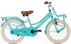 Fietsaccessoires Supersuper Meisjesfiets Cooper 18 Inch 28 Cm Meisjes Terugtraprem Turquoise online kopen