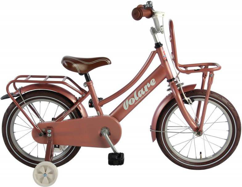 Volare Excellent 16 Inch 25,4 cm Meisjes Terugtraprem Donkerroze -  Fietsonderdelen-winkel.nl
