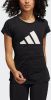 Adidas performance T shirt met ronde hals en korte mouwen, 3 strepen online kopen