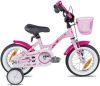 Prometheus Bicycles &#xAE, HAWK Kinderfahrrad 12, roze wit online kopen