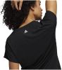 Adidas performance T shirt met ronde hals en korte mouwen, 3 strepen online kopen