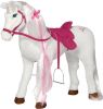 Barbie Speelpaard Majesty met geluid 81 cm wit en roze online kopen