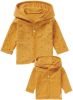 Noppies baby reversible vest Bonny okergeel/donkerblauw online kopen